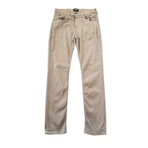 Paige Mens Lennox Slim Fit Pants Toasted Almond Tan W6708 Size 32